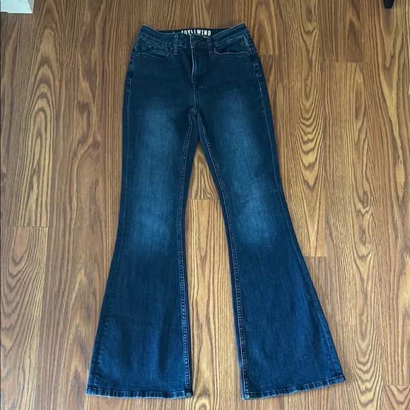 Idyllwind Denim - EUC Idyllwind By Miranda L Flare Out Dark Wash Jeans W2xL34 stretch, high rise